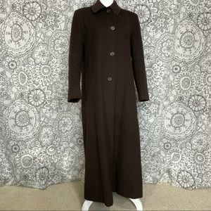 Brown Calvin Klein Down Coat Woman’s 6